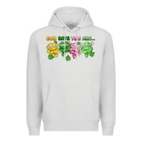 Dove Grey st. patrick's day god says you are Premium Hoodie - Artiststas
