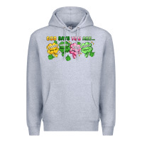 Heather Grey st. patrick's day god says you are Premium Hoodie - Artiststas