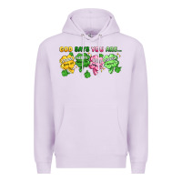 Lilac st. patrick's day god says you are Premium Hoodie - Artiststas