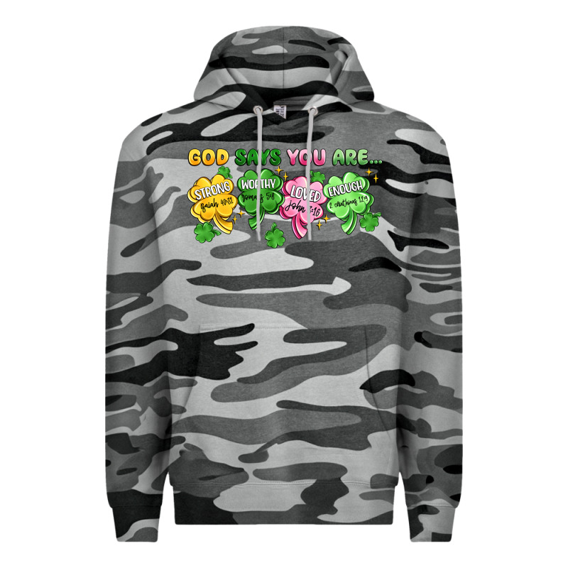 St. Patrick's Day God Says You Are Premium Hoodie by Artiststas | Teevron