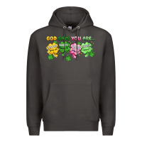 Smoke st. patrick's day god says you are Premium Hoodie - Artiststas