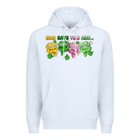White st. patrick's day god says you are Premium Hoodie - Artiststas