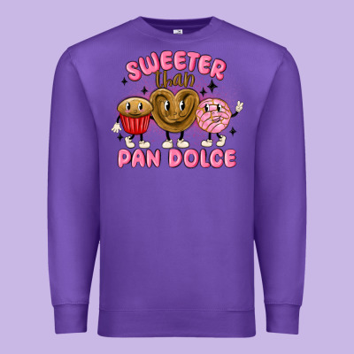 Sweeter Than Pan Dolce Premium Sweatshirt Designed By Maliassmallbusiness
