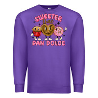 Purple sweeter than pan dolce Premium Sweatshirt - MaliasSmallBusiness