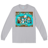 Moon Dust winter snowman coffee Long Sleeve Tee - Jasminsmagicworld