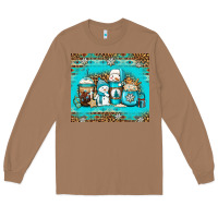 Toasted Coconut winter snowman coffee Long Sleeve Tee - Jasminsmagicworld