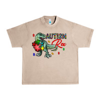 French Oak autism rex Urban Heavy Tee - CowhideDigitalArt