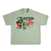 Oil Green autism rex Urban Heavy Tee - CowhideDigitalArt