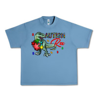 Pebble Blue autism rex Urban Heavy Tee - CowhideDigitalArt