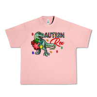 Salmon autism rex Urban Heavy Tee - CowhideDigitalArt