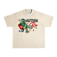 Sandshell autism rex Urban Heavy Tee - CowhideDigitalArt