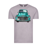 Vintage Zinc western truck front view Vintage Tee - FaDigitalArtStudio