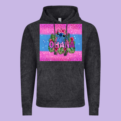 Ohana Stitch Vintage Hoodie Designed By Zillion Design Studio