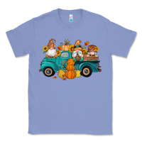 Colony Blue fall gnomes truck pumpkin sunflowers Classic Tee - Artiststas