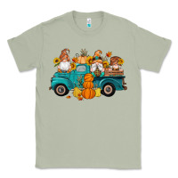 Matcha fall gnomes truck pumpkin sunflowers Classic Tee - Artiststas