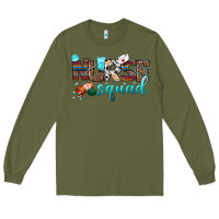 Army Green nurse squad Long Sleeve Tee - BundleAndBundleShop