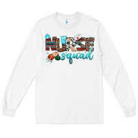 White nurse squad Long Sleeve Tee - BundleAndBundleShop