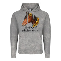 Cloud Rock just a girl who loves horses Vintage Hoodie - RanaPortraitStore