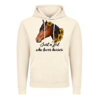 Vintage Artic just a girl who loves horses Vintage Hoodie - RanaPortraitStore