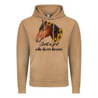 Vintage Camel just a girl who loves horses Vintage Hoodie - RanaPortraitStore