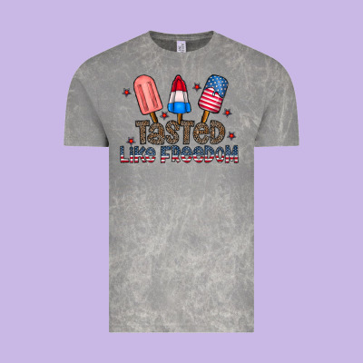 Tasted Like Freedom Vintage Tee Designed By Cowhidedigitalart