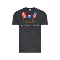 Vintage Black tasted like freedom Vintage Tee - CowhideDigitalArt