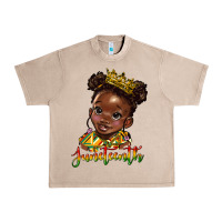 French Oak juneteenth black girl Urban Heavy Tee - HRA Design Shop