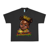 Pigment Black juneteenth black girl Urban Heavy Tee - HRA Design Shop