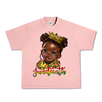 Salmon juneteenth black girl Urban Heavy Tee - HRA Design Shop