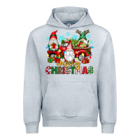 Heather Grey merry christmas gnome truck Urban Hoodie - texasbilliewilder