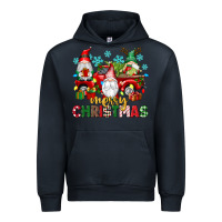 Navy merry christmas gnome truck Urban Hoodie - texasbilliewilder