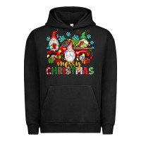 Pigment Black merry christmas gnome truck Urban Hoodie - texasbilliewilder