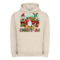 Pigment French Oak merry christmas gnome truck Urban Hoodie - texasbilliewilder