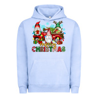 Pigment Grape Ice merry christmas gnome truck Urban Hoodie - texasbilliewilder