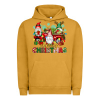 Pigment Peanut Butter merry christmas gnome truck Urban Hoodie - texasbilliewilder