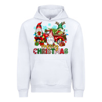 White merry christmas gnome truck Urban Hoodie - texasbilliewilder