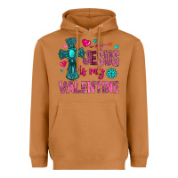 Meerkat jesus is my valentine Heavyweight Hoodie - NancyCooperArtShop