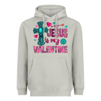Moon Dust jesus is my valentine Heavyweight Hoodie - NancyCooperArtShop