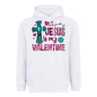 White jesus is my valentine Heavyweight Hoodie - NancyCooperArtShop