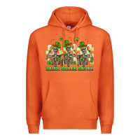 Carrot st. patrick's day skeletons drink drank drunk Premium Hoodie - Artiststas