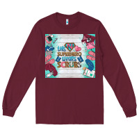 Burgundy this superhero wears scrubs tumbler Long Sleeve Tee - BundleAndBundleShop