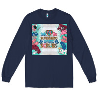 Navy this superhero wears scrubs tumbler Long Sleeve Tee - BundleAndBundleShop