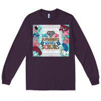 Plum this superhero wears scrubs tumbler Long Sleeve Tee - BundleAndBundleShop