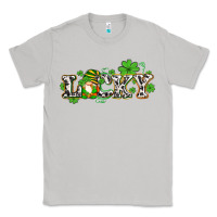Moon Dust lucky with gnome and  shamrocks Classic Tee - AdoDesignShop