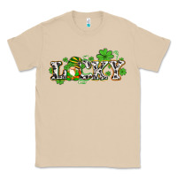 Mushroom lucky with gnome and  shamrocks Classic Tee - AdoDesignShop