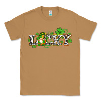 Toasted Coconut lucky with gnome and  shamrocks Classic Tee - AdoDesignShop