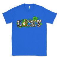 True Royal lucky with gnome and  shamrocks Classic Tee - AdoDesignShop