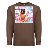 Chestnut positive affirmations girl Premium Sweatshirt - MaliasSmallBusiness