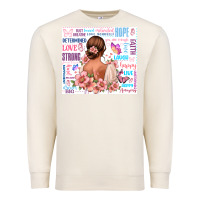 Sandshell positive affirmations girl Premium Sweatshirt - MaliasSmallBusiness