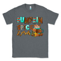 Charcoal Heather pumpkin spice and jesus Classic Tee - AdoDesignShop
